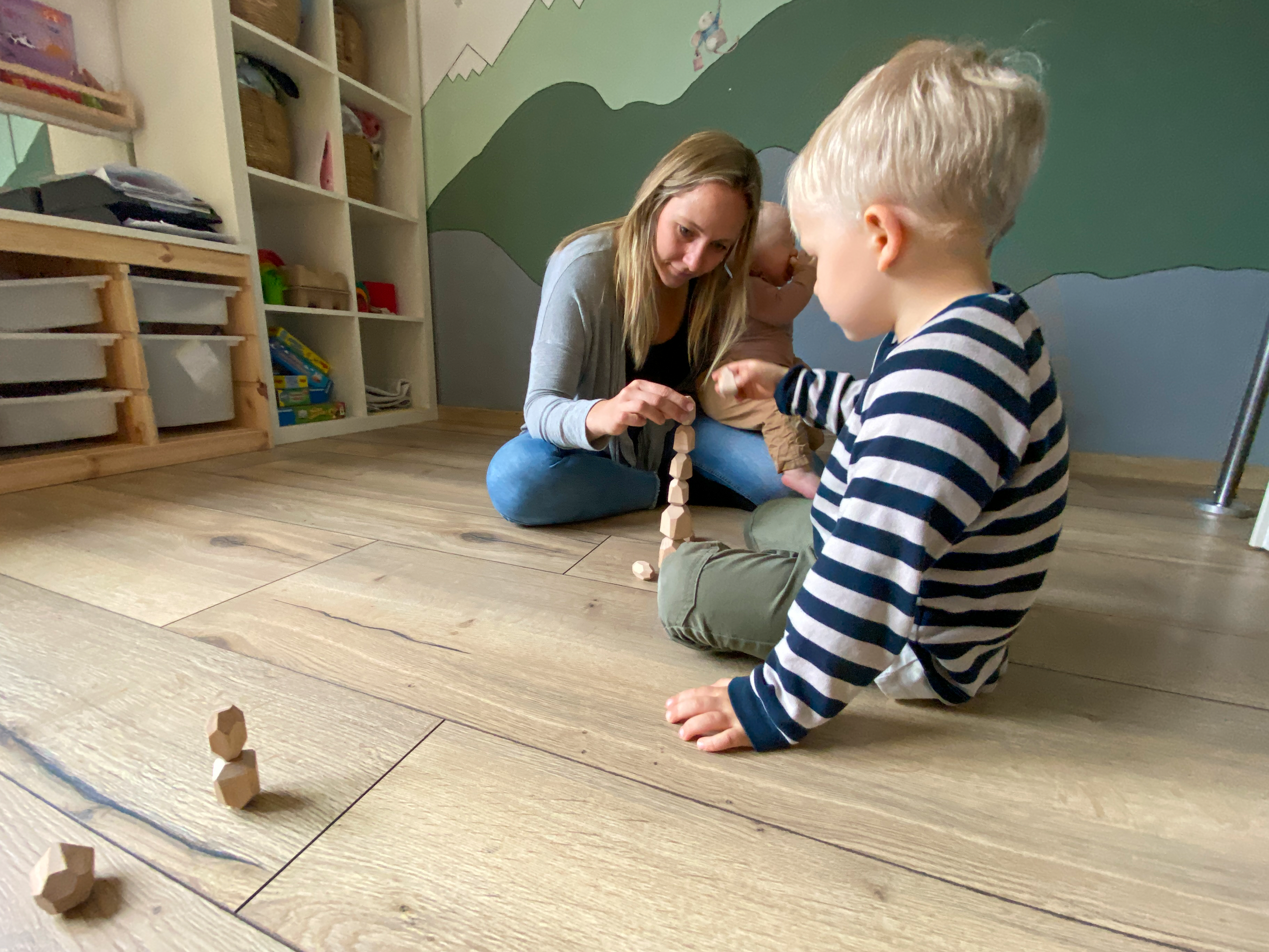 Waldorf Holzspielzeug | Montessori Holzbausteine | Bergspielkind